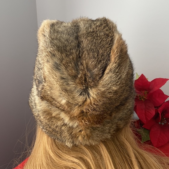 SOLD. Vintage North King J. H. Seifter & Sons Rabbit Fur Hat - Picture 5 of 11